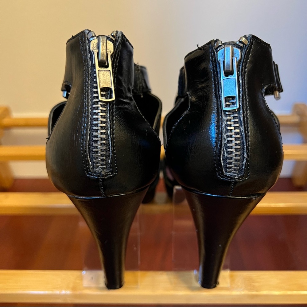 Madden Girl Open Toed, Zippered Boot/Heel - image 4